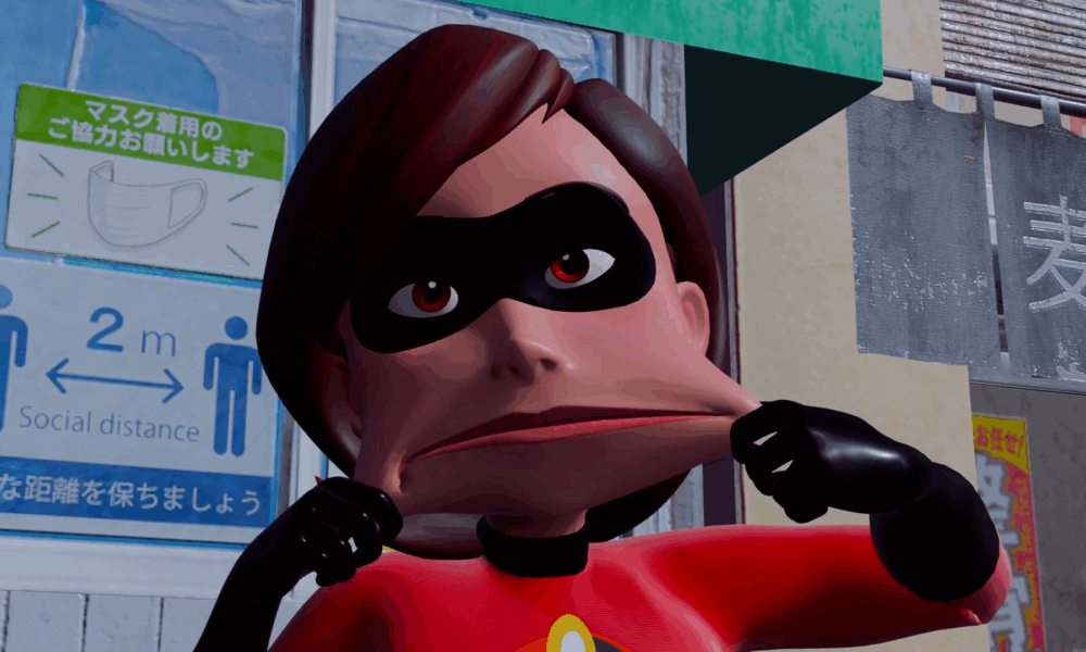 Elastigirl’s Fumble