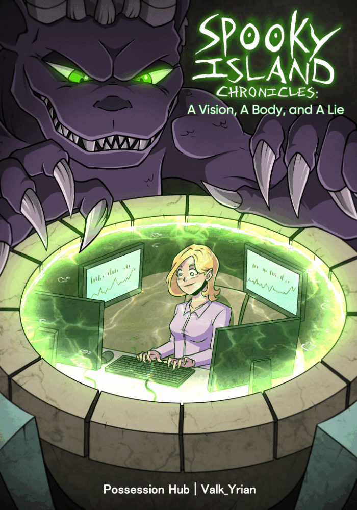 Spooky Island Chronicles: A Vision, A Body and A Lie